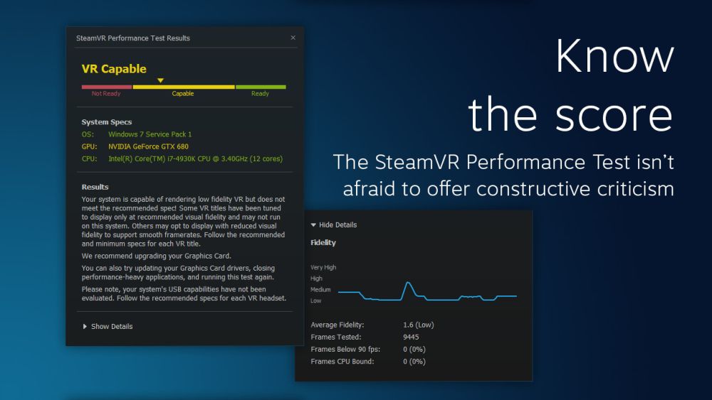 Valve SteamVRPerformanceTest 1