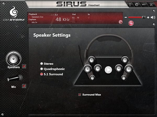 sirus_headset_speaker_settings