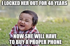 Toddler hacks mum&#039;s iPhone and locks her out for 48 years