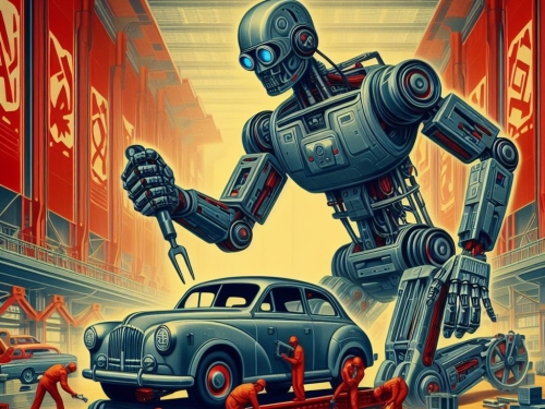 BMW creates robot workers