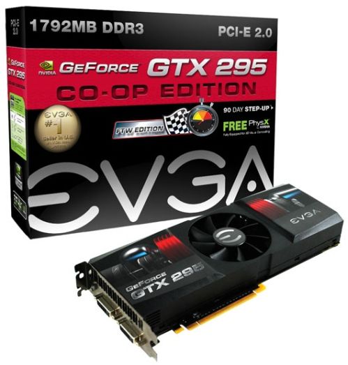 EVGA announces two more GTX 290 CO-OP cards