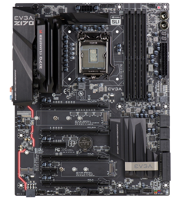 EVGA launches Z170 Classified K motherboard