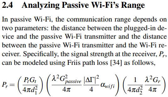 analyzing passive wi fi range