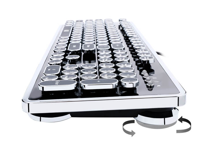 mechanical typewriter keyboard