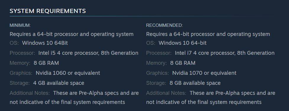 company of heroes 3 system requirements
