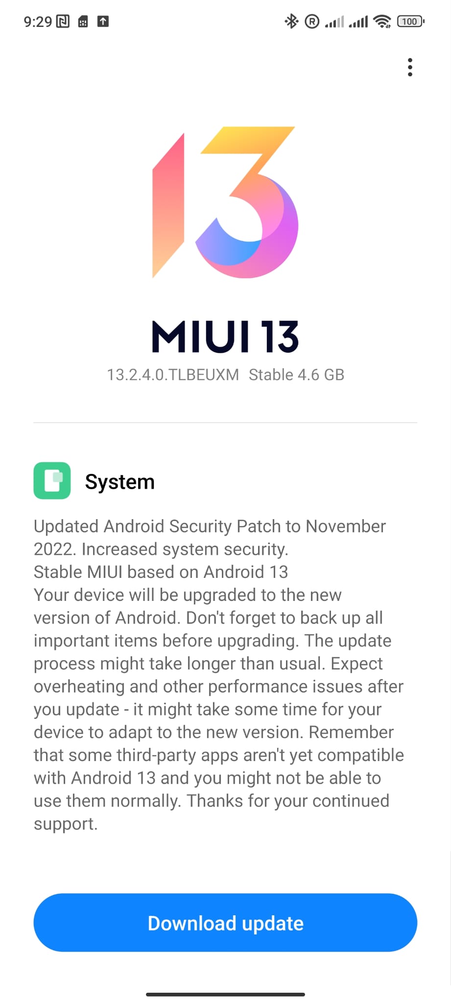 Xiaomi12Android13