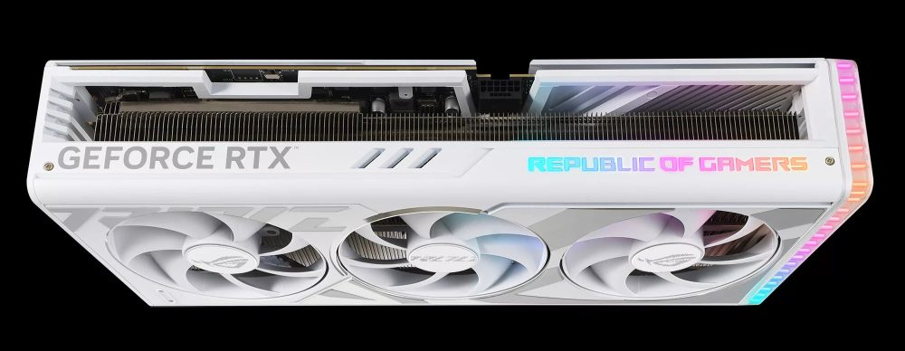 ASUS goes all white for ROG Strix RTX 4080/4090
