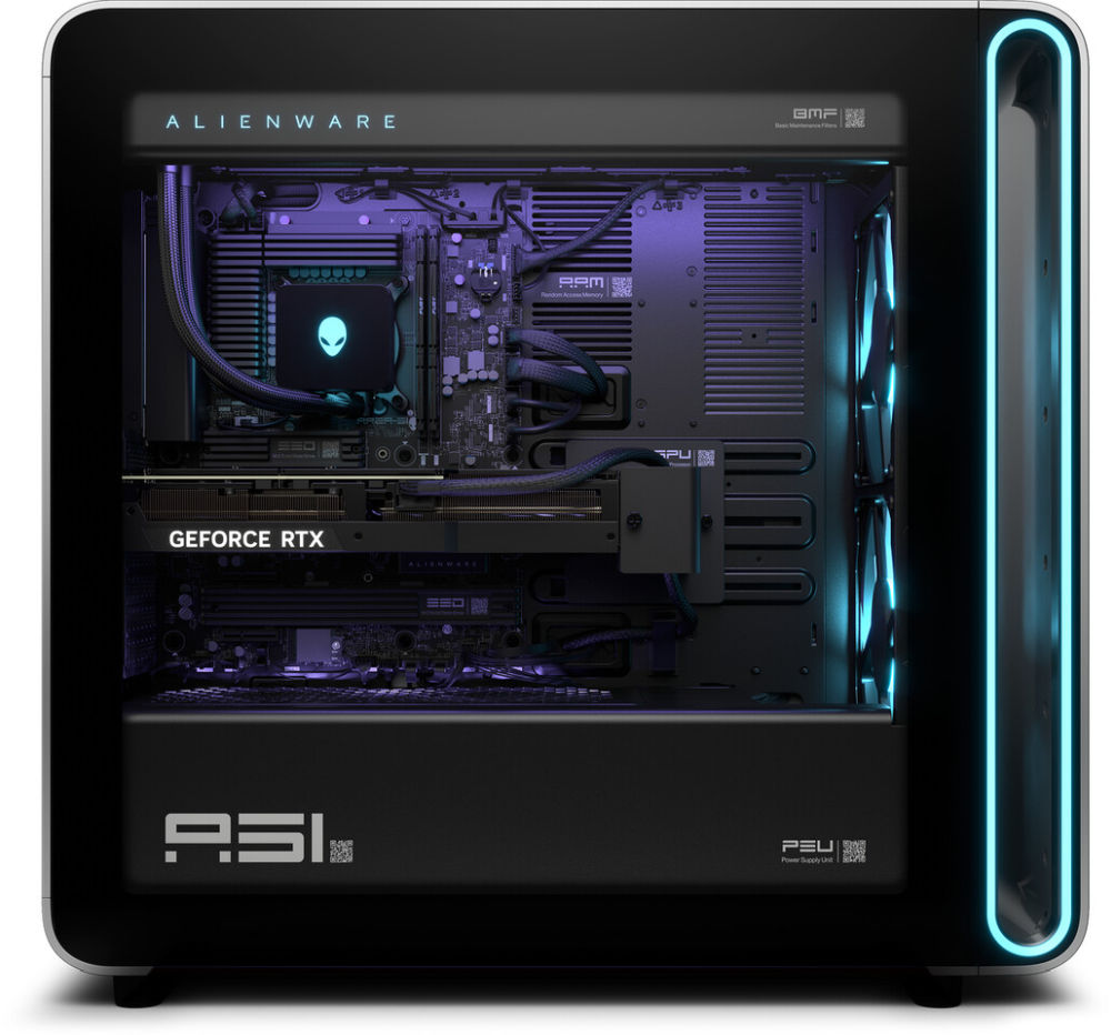 Dell revives Alienware Area51 desktop PCs at the CES 2025