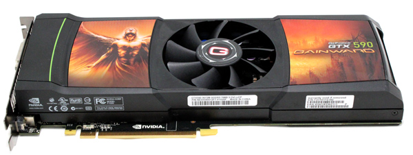 Gainward GTX 590 dual-GPU card reviewed