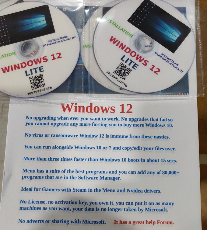 windows 12 lite linux free download iso 64 bit