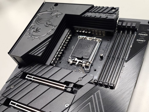 MSI's Project Zero motherboard spotted