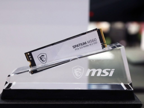 MSI unveils new SPATIUM M560 SSD at the Computex 2024 show