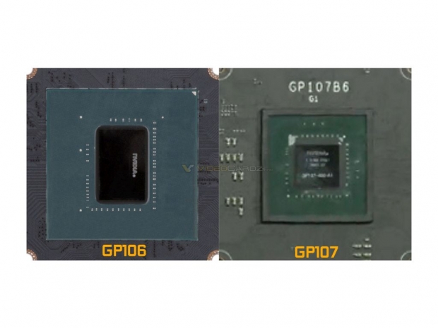 Nvidia GP107 GPU pictured on GTX 1050 Ti