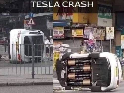 Musk's price cuts crash Tesla values