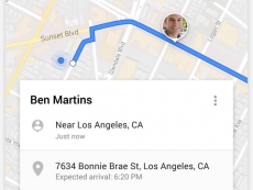Google announces real-time location sharing on Google Maps