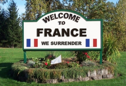 France surrendering to robots