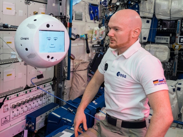 Space station robot gets an update