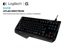 Logitech unveils G410 Atlas Spectrum TKL keyboard