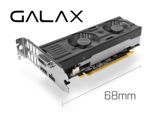 Galax launches low-profile GTX 1050 series