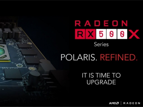 AMD lists Radeon RX 500X series for OEMs