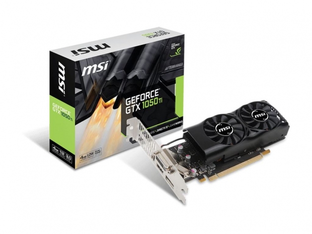 MSI is first with low-profile GTX 1050 Ti