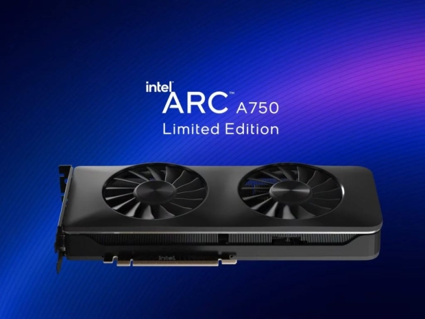 Intel shows Arc A750 performance numbers