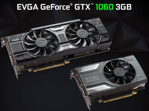 EVGA launches Geforce GTX 1060 3GB graphics cards