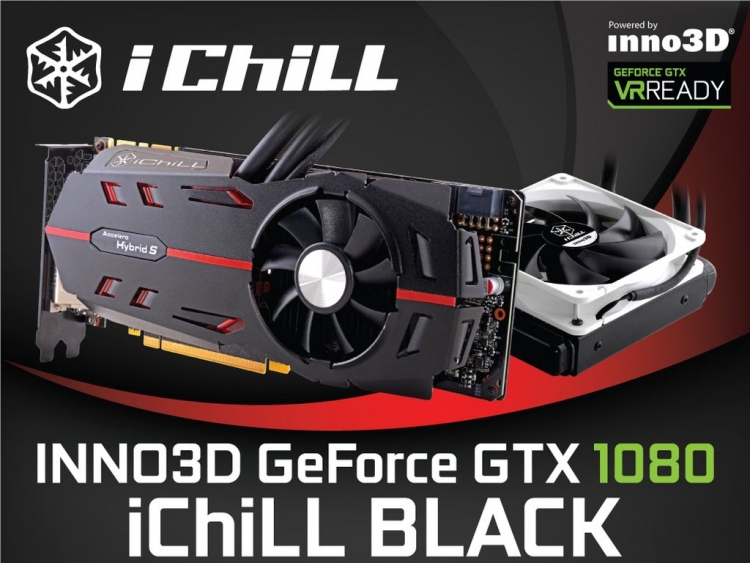 Inno3D announces GTX 1080 iChill Black Edition