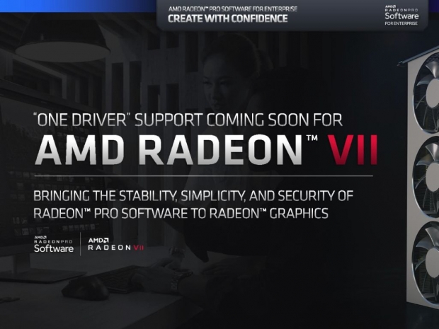 AMD adds Radeon Pro driver support to Radeon VII