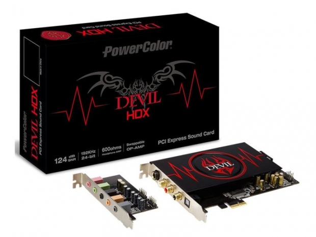 Powercolor unveils Devil HDX sound card at Computex 2015