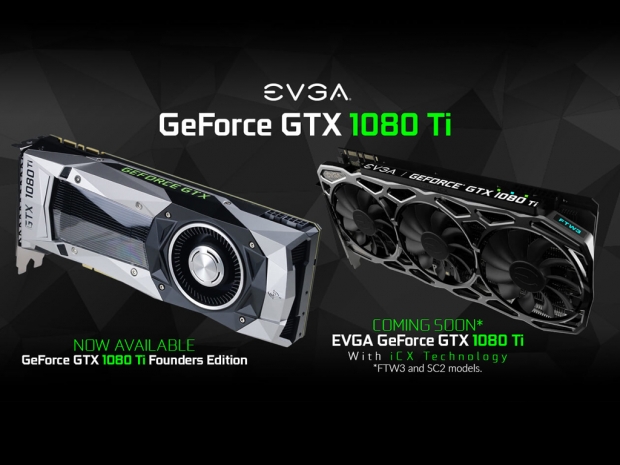EVGA releases more custom GTX 1080 Ti details