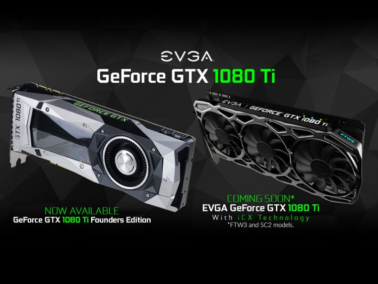 EVGA releases more custom GTX 1080 Ti 