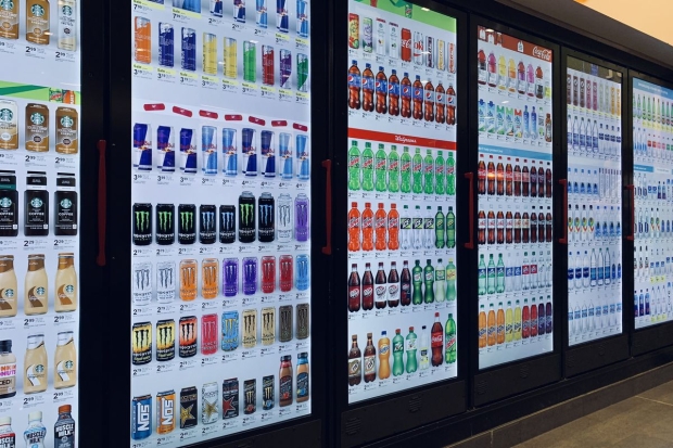 Screens on fridges go down badly with punters
