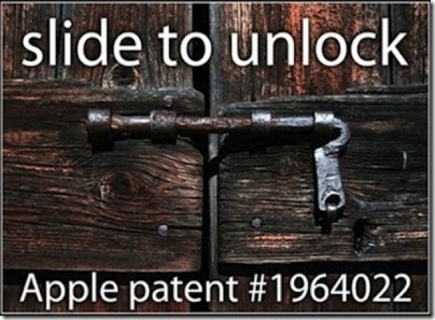 Apple wins slide to lock case
