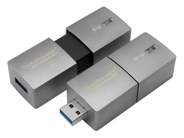 Kingston shows off high capacity DataTraveler flash drive