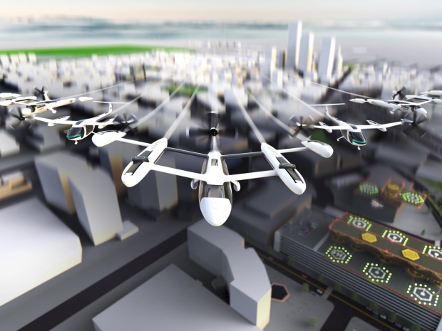 Uber talks about flying taxis