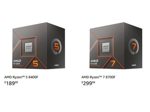 AMD Ryzen 7 8700F shows up on Amazon for pre-order