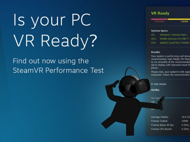 Valve releases SteamVR Performance Test benchmark