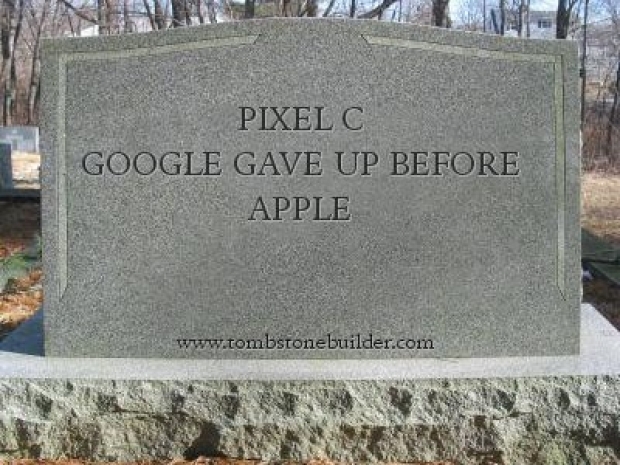 Google abandons Pixel C