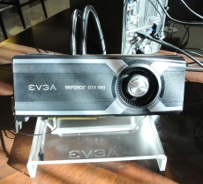 EVGA shows new GTX 980 Hydro Copper at CES 2015