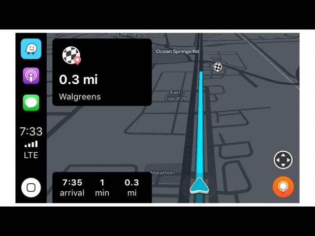 Waze and Google maps are now on Apple Car