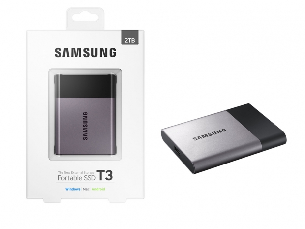 Samsung new Portable SSD T3 external drive now available