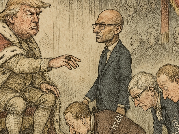 Microsoft still not kissing Trump&#039;s ring