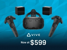 HTC cuts Vive VR headset price by US $200