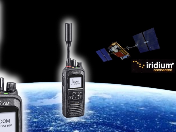 Iridium and Icom come up with satellite push to talk radio
