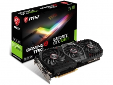 MSI shows off GTX 1080 Ti Gaming Trio graphics card series