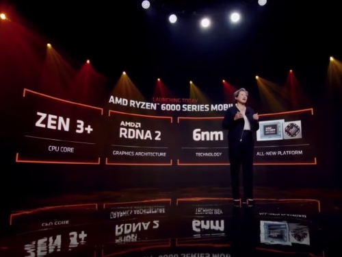 AMD unveils Ryzen 6000 series mobile processors