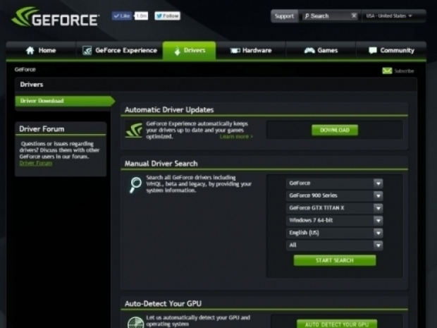 Nvidia releases new Geforce 361.91 WHQL drivers