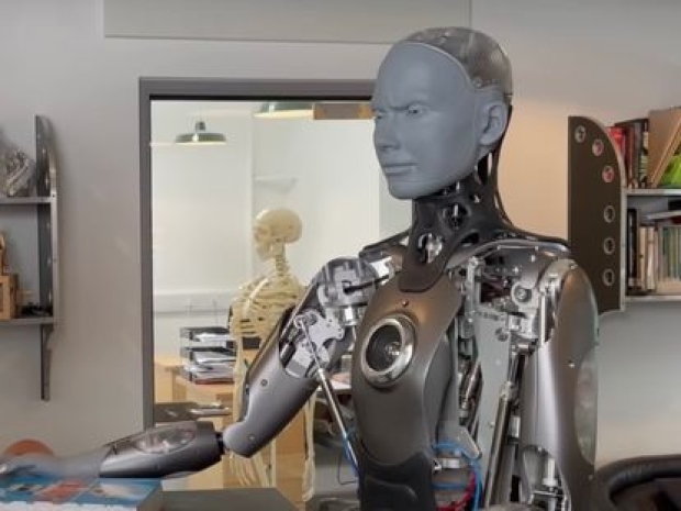 World’s brightest robot promises not to take over the world