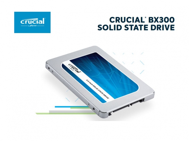 Crucial unveils BX300 series SSD